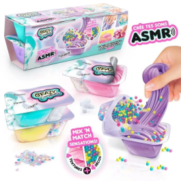 Canal Toys CRAZE Sensations ASMR Kit de 4 Texturas Satisfactorias: Arena, Espuma, Limo de Mantequilla y Bomba de Limo Precio: 27.50000033. SKU: S7164378