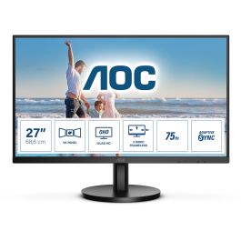 Monitor Profesional AOC Q27B3MA 27" QHD VA 75Hz Multimedia Negro Precio: 131.78999955. SKU: S7813106
