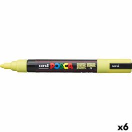 Rotulador de pintura acrílica POSCA PC-5M Amarillo 1,8-2,5 mm (6 Unidades) Precio: 24.50000014. SKU: S8425123