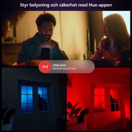 Cámara de vigilancia simulada Philips Hue Secure Flood Light