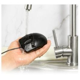 Kensington Ratón con cable lavable Pro Fit® K70315WW - Resistente al agua, ambidextro, 1600 DPI