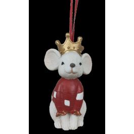 Figura Navidad Tradicional DKD Home Decor 4 x 7 x 4.5 cm (6 Unidades)