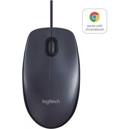 Logitech B100 Ratón Óptico USB Negro para Negocios, 800 DPI, Ergonómico Ambidextro, Conexión USB-A Plug & Play Precio: 6.59000001. SKU: B162RN2QLJ