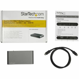 Adaptador USB C a DisplayPort Startech DK30C2DAGPD