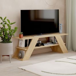 Mueble de TV Alexandra House Living Diagonal Marrón 120 x 40 x 33 cm