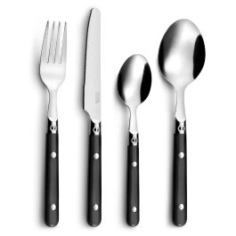 Set 16 Cubiertos Acero Inox Saxo Pradel 25 cm-1,2 mm Precio: 8.68999978. SKU: S2706050