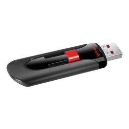 SanDisk Memoria USB 2.0 Cruzer Glide 32 GB, Diseño Retráctil, Seguridad con Cifrado AES-128, Compatible Windows/Mac