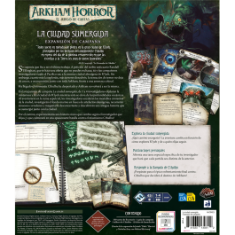 Arkham Horror LCG: La ciudad sumergida expansión campaña