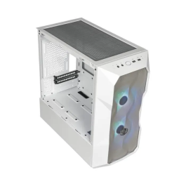 Cooler Master MasterBox TD300 Mesh White Caja de PC Mini Tower con Panel Frontal de Malla para Micro ATX y Mini-ITX Color Blanco