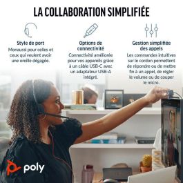 Poly Poly Blackwire 3210 Monaural USB-C Headset (Bulk) Poly Poly Blackwire 3210 Monaural USB-C Headset (Bulk) Precio: 27.50000033. SKU: B1CHX4E4RP