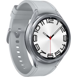 Samsung Watch R965 Galaxy Watch 6 Classic 47mm LTE Silver - Smartwatch de Acero Inoxidable con Pantalla Táctil de Zafiro