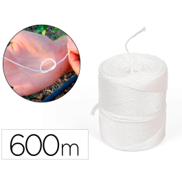 Liderpapel Cuerda Rafia Blanca Rollo 600 Metros Polipropileno Resistente 700g Precio: 7.58999967. SKU: B1FFZHJB69