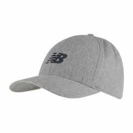 Gorra Deportiva New Balance 6 Panel Structured Gris Talla única Gorra Deportiva New Balance 6 Panel Structured Gris Talla única