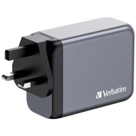 Verbatim Gnc-200 Cargador Pared Gan 200 W Usb-A 3.0 Y 3Xusb-C 3.0 Verbatim Gnc-200 Cargador Pared Gan 200 W Usb-A 3.0 Y 3Xusb-C 3.0