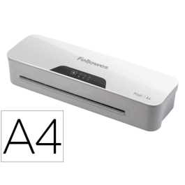 Fellowes Pixel Plastificadora Din A4, Sistema Antiatasco, Apagado Automático, Hasta 125 Micras, 2 Rodillos