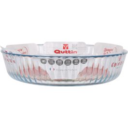 Quttin Molde para Tarta de Vidrio Ø26 cm - 2.2L (6 Unidades)