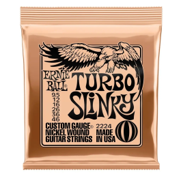 Ernie Ball Juego Cuerdas Guitarra Eléctrica Slinky Turbo Nickel 9.5 - 46 Precio: 7.79000057. SKU: B1BWQC4QC3