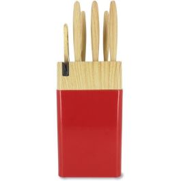 Bloque de cuchillos de 6 piezas - MENASTYL - 5041061 - Hoja de cerámica - Polipropileno - Magenta Bloque de cuchillos de 6 piezas - MENASTYL - 5041061 - Hoja de cerámica - Polipropileno - Magenta