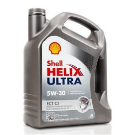 Shell Helix Ultra ECT C3 5W30 Aceite de Motor 100% Sintético Bajo SAPS, Aprobación MB 229.51, 5 L, A10 CS3
