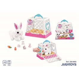 Zuru Conejo Interactivo Pets Alive Pasea con sus 3 Conejitos