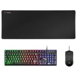 Teclado y Ratón Gaming Mars Gaming MCPXBES Negro Qwerty Español Precio: 33.88999944. SKU: S7807626