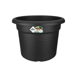 Elho Jardinera Green Basics Cilinder 65 Negro Ø 64 x H 49 cm 100% reciclado ELH8711904149178