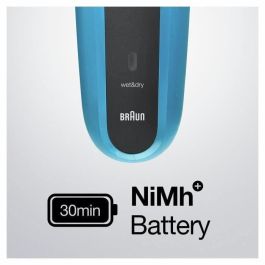 Afeitadora eléctrica Braun Series 3 310BT para hombre: 3 cuchillas flexibles que se adaptan a los contornos de su cara Afeitadora eléctrica Braun Series 3 310BT para hombre: 3 cuchillas flexibles que se adaptan a los contornos de su cara