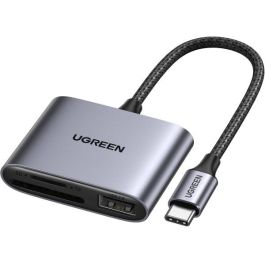 UGREEN Lector de Tarjetas USB-C a SD/TF, USB 3.2 Gen 1, Gris, 5000 Mbit/s, MicroSD/SD/SDHC/SDXC Precio: 37.8900005. SKU: B189HE3YQN