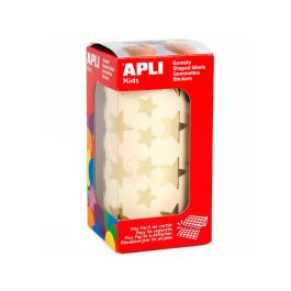 Apli Gomets Estrella 12,5 mm Y 19,5 mm Rollo Oro