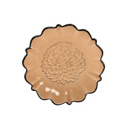 DKD Home Decor Plato Basicos Marron de Cristal Dalia (4 Unidades) 20.5 cm - Apto para Microondas y Lavavajillas Precio: 25.4999998. SKU: B1FXAHYVJ8