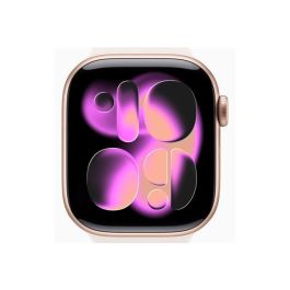 Apple S11 Smartwatch GPS 42 mm Oro Rosa Aluminio, Pantalla Retina Always-On, Seguimiento Salud, Deporte, Detección Caídas