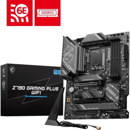MSI Placa Base Z790 GAMING PLUS WiFi Intel Z790 LGA 1700 ATX DDR5 Wi-Fi 6 2.5Gb Ethernet 911-7E06-028 Precio: 222.59000038. SKU: B1AJNKKZFG