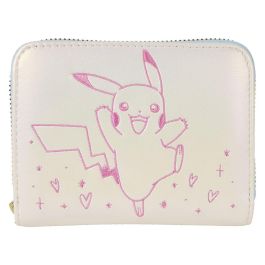 Loungefly Cartera Pikachu Pokémon 12,7x3,81x10,16cm Loungefly Cartera Pikachu Pokémon 12,7x3,81x10,16cm