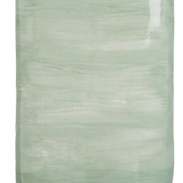 Botella Verde Plateado Aluminio Cristal 16 x 9 x 54 cm Decorativa