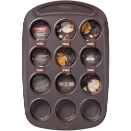 Pyrex Bandeja para Magdalenas Asimetria de Acero Antiadherente, Apta Horno y Lavavajillas, 38x25x5 cm con 10 Años Garantía. Precio: 14.69000016. SKU: B1JLTZSJVD