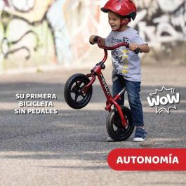Chicco Bicicleta sin Pedales Bullet Roja 10 Pulgadas Ideal para Adquirir Equilibrio Niños 2-5 Años. Medidas: 46x56x68 cm