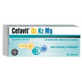 Cefavit D3-K2-Mg 60Cap. Cefavit D3-K2-Mg 60Cap. Precio: 25.8900004. SKU: B15NP4LKLL