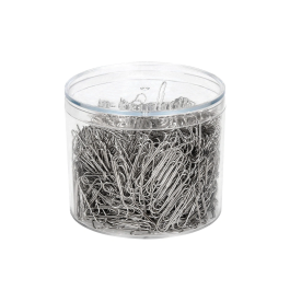 Q-connect Clips Niquelados nº2 33 mm Cubilete 1000 Unidades