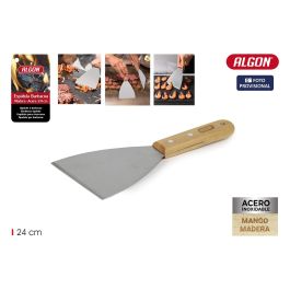Espatula Barbacoa Wood 24Cm Algon Bbq (24 Unidades)