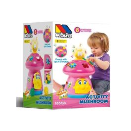 Seta actividades rosa 40 cm con musica, sonidos y formas Seta actividades rosa 40 cm con musica, sonidos y formas