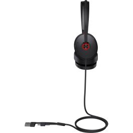 Yealink UH48 Auriculares Binaurales Dual Teams USB-C/A con Diadema Negro para Llamadas/Música