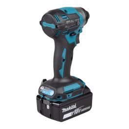 Makita DTD173RTJ Destornillador de impacto, 18V, 5Ah, Batería incluida