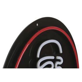 Decoracion Luminosa Urban DKD Home Decor Rojo Negro 1.5 x 38 x 38 cm (2 Unidades) Decoracion Luminosa Urban DKD Home Decor Rojo Negro 1.5 x 38 x 38 cm (2 Unidades)