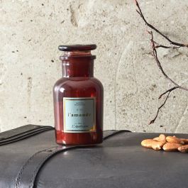 Home Deco Factory Vela Perfumada Apothicaire Vidrio Tintado 90g Cera - Altura 11 cm Aromas Surtidos