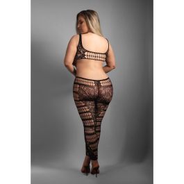 Body Fantasy Lingerie Negro Queen size