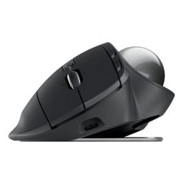 Logitech 910-007260 Ratón Inalámbrico MX Ergo, Trackball Ergonómico, 8 Botones, 2048 DPI, Receptor USB/BT, Carga USB-C, para Windows/Mac