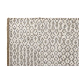Alfombra Balines DKD Home Decor Natural Blanco 1 x 230 x 150 cm Alfombra Balines DKD Home Decor Natural Blanco 1 x 230 x 150 cm