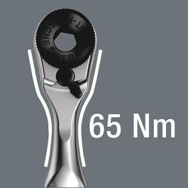 Wera Kraftform Kompakt Zyklop Mini 2 - Juego de Llaves de Tubo con Carraca, Negro/Cromo/Verde, 27 Piezas