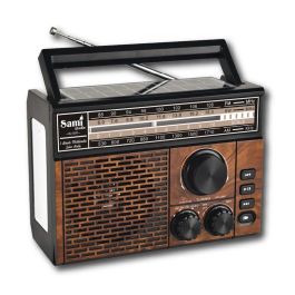 SAMI Radio Vintage Multimedia 3 Bandas - Radio de Transistores con Batería, Solar y Plug Precio: 22.022. SKU: B12S3EZKND