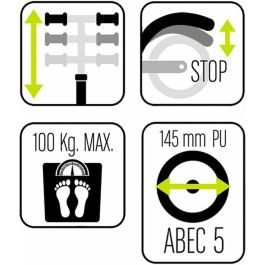 Disney Patinete plegable DIS3496276267006 STITCH Ruedas 6' 145mm x 30 mm